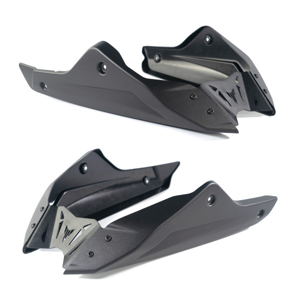 Pyramid Plastics Pyramid belly pan | matte black | yamaha mt-07 2021>current